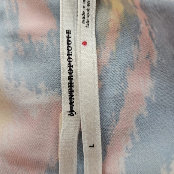 By Anthropologie One-Shoulder Dress Size Large - Picture 7 of 7